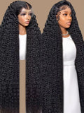 HD Lace Human Hair Curly Wigs